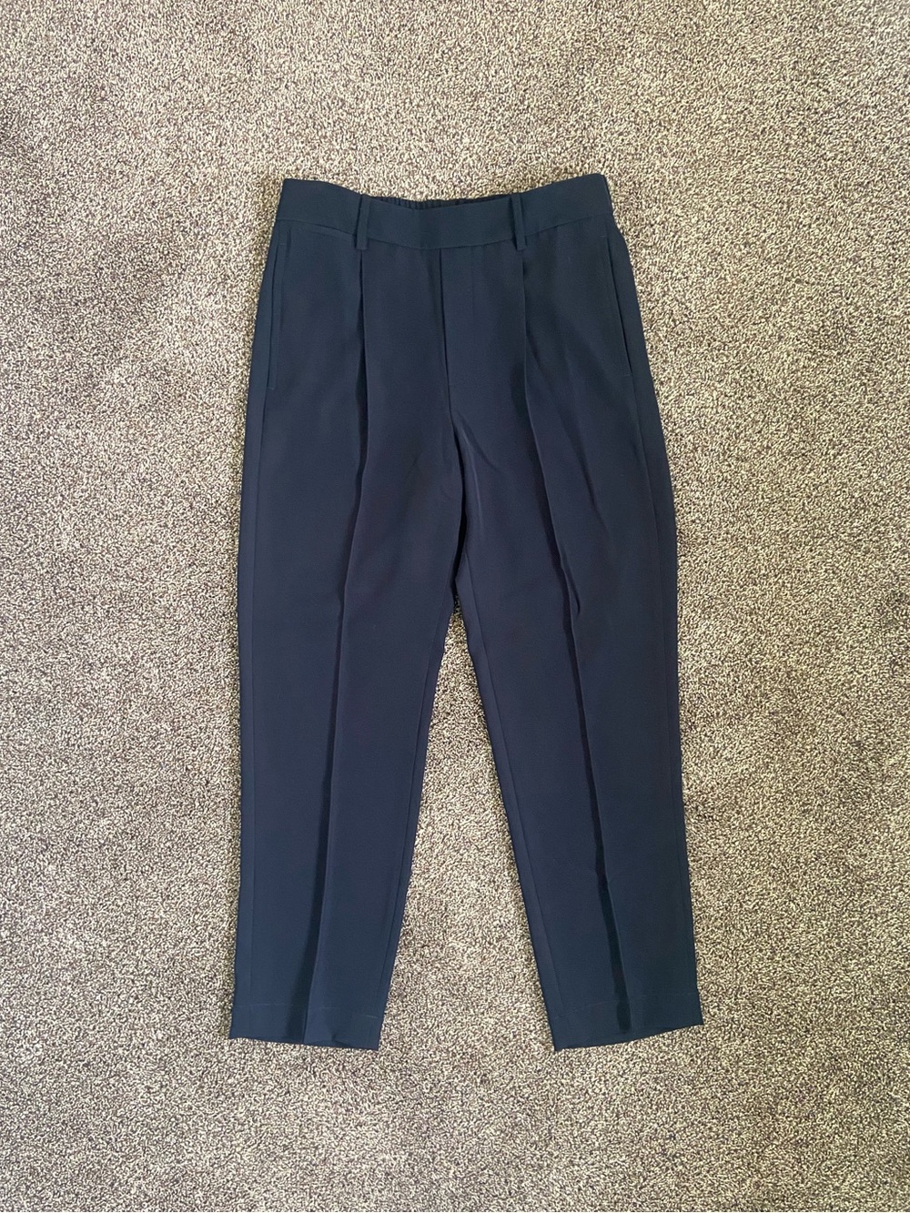 VINCE Straight Leg Trouser Pant Black Size Medium